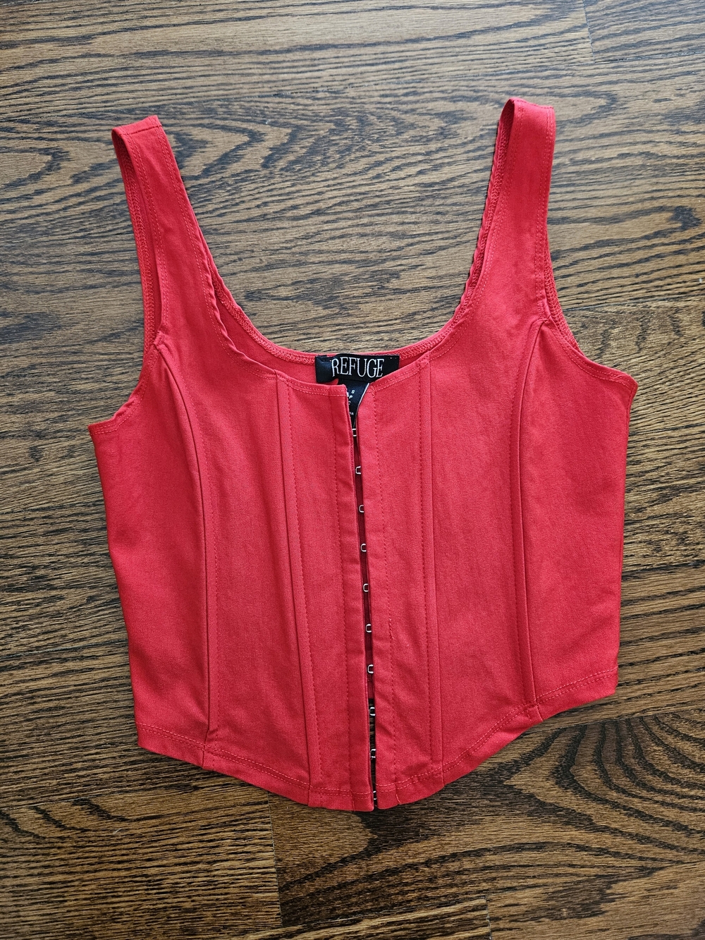 Red Corset Going-Out Top